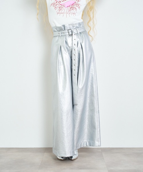 ANNA SUI NYC(アナ スイ エヌ ワイ シー)の「ANNA SUI NYC DREAMパンツ(その他パンツ・レディース・ブラック/シルバー/ピンク・S/M)」の18枚目の写真