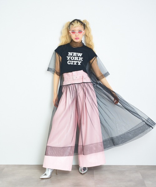 ANNA SUI NYC(アナ スイ エヌ ワイ シー)の「ANNA SUI NYC DREAMパンツ(その他パンツ・レディース・ブラック/シルバー/ピンク・S/M)」の8枚目の写真