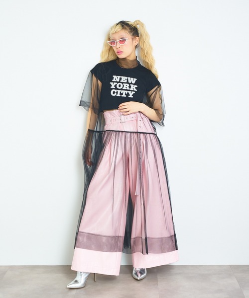 ANNA SUI NYC(アナ スイ エヌ ワイ シー)の「ANNA SUI NYC DREAMパンツ(その他パンツ・レディース・ブラック/シルバー/ピンク・S/M)」の9枚目の写真