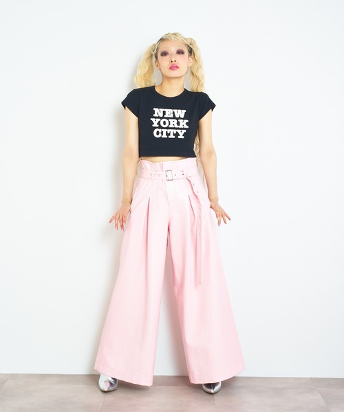 ANNA SUI NYC(アナ スイ エヌ ワイ シー)の「ANNA SUI NYC DREAMパンツ(その他パンツ・レディース・ブラック/シルバー/ピンク・S/M)」の7枚目の写真