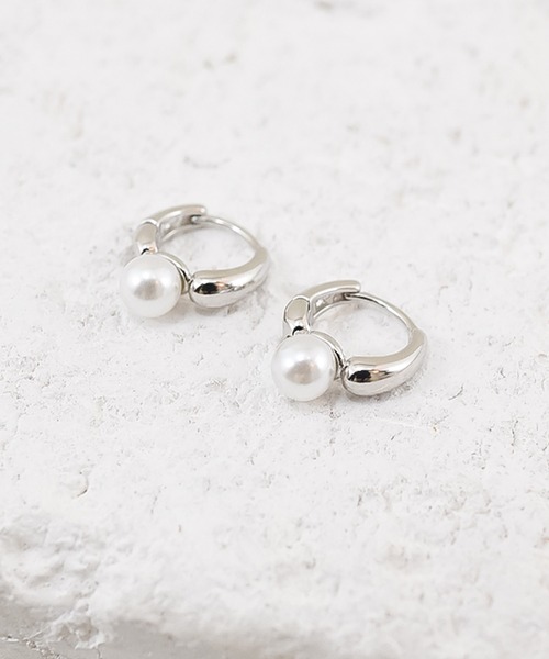 styiro（スタイロ）の「ニッケルフリー パールメタルピアス（ピアス（両耳用）・レディース・シルバー/ゴールド/ゴールド系その他3/ゴールド系その他2/シルバー系その他2/シルバー系その他3・FREE）」の8枚目の写真