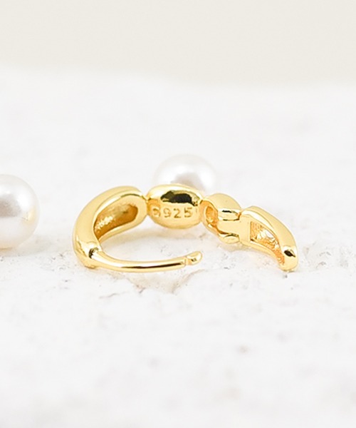 styiro（スタイロ）の「ニッケルフリー パールメタルピアス（ピアス（両耳用）・レディース・シルバー/ゴールド/ゴールド系その他3/ゴールド系その他2/シルバー系その他2/シルバー系その他3・FREE）」の10枚目の写真