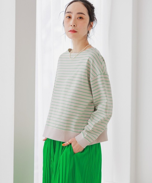 studio CLIP（スタディオクリップ）の「着丈選べるアソートプルオーバー（Tシャツ/カットソー・レディース・オフホワイト/その他2/その他3/ネイビー/その他1・LARGE/MEDIUM）」の13枚目の写真