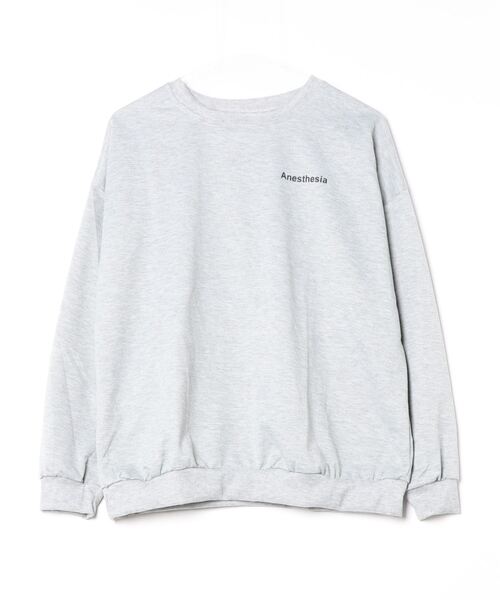 Per sist ence(パーシエンス)の「ルーズシルエットワンポイントロゴスウェット(スウェット・レディース・グレー/ネイビー・FREE)」の7枚目の写真