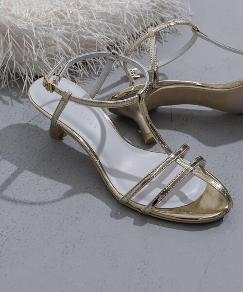 SENSE OF PLACE by URBAN RESEARCH（センスオブプレイスバイアーバンリサーチ）の「エナメルストラップサンダル（サンダル・レディース・オレンジ/ゴールド/チャコールグレー・SMALL/MEDIUM/LARGE）」の14枚目の写真