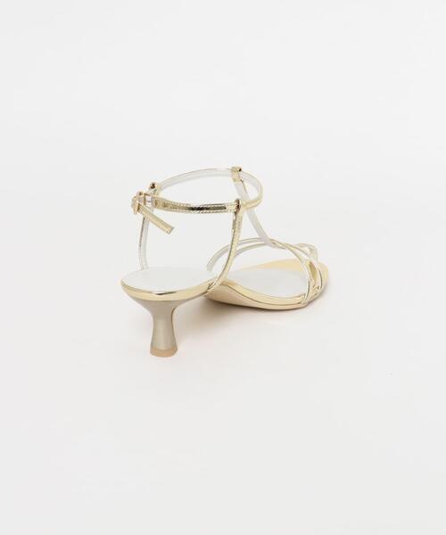 SENSE OF PLACE by URBAN RESEARCH（センスオブプレイスバイアーバンリサーチ）の「エナメルストラップサンダル（サンダル・レディース・オレンジ/ゴールド/チャコールグレー・SMALL/MEDIUM/LARGE）」の6枚目の写真