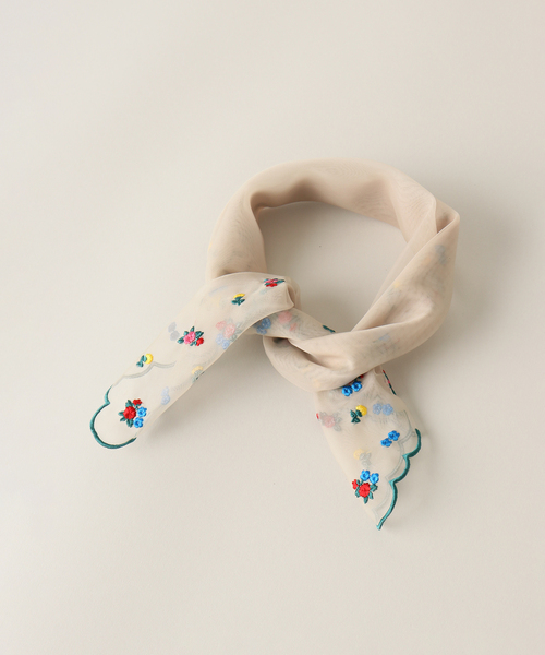 IENA｜IENA FLOWER SCARF スカーフ | Rakuten Fashion(楽天