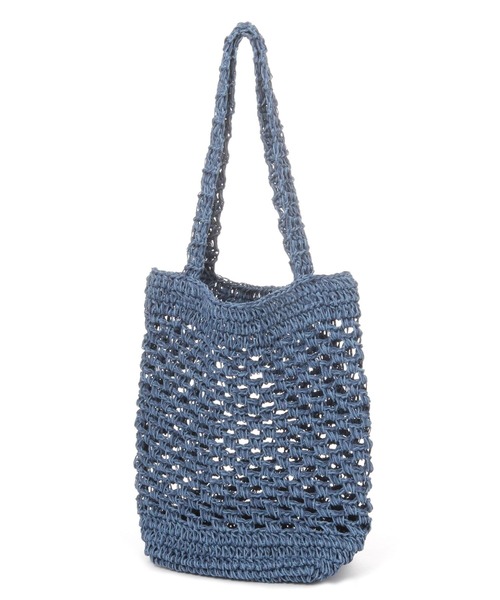 LAKOLE（ラコレ）の「クロッシェトートBAG / 996444（トートバッグ・レディース・ブラック/アイボリー/ブルー・FREE）」の16枚目の写真