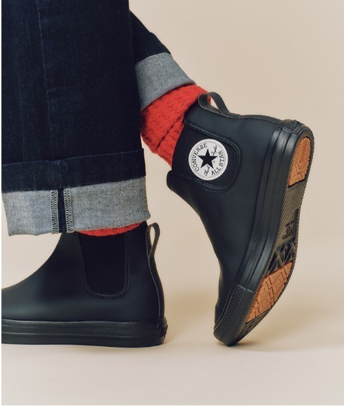 黒単アビス 迷いはない入り セール】converse コンバース AS LIGHT WR SL SIDEGORE HI