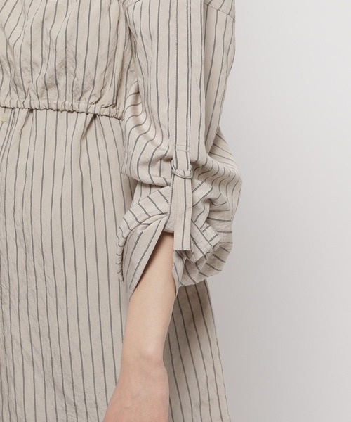 niko and...（ニコアンド）の「ビスチェセットビッグシャツ（シャツ/ブラウス・レディース・ライトブルー/アイボリー・FREE）」の14枚目の写真