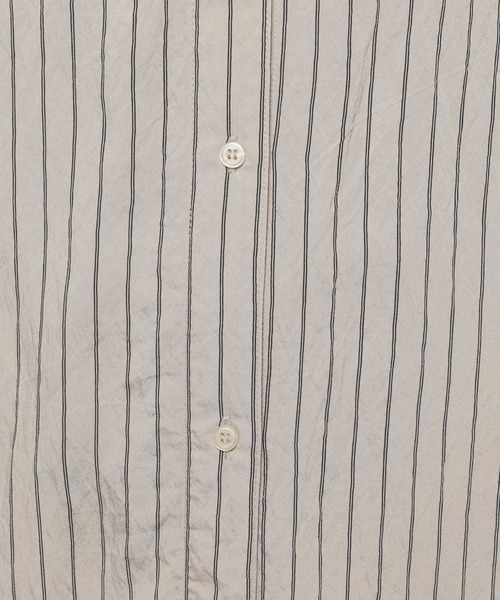 niko and...（ニコアンド）の「ビスチェセットビッグシャツ（シャツ/ブラウス・レディース・ライトブルー/アイボリー・FREE）」の9枚目の写真