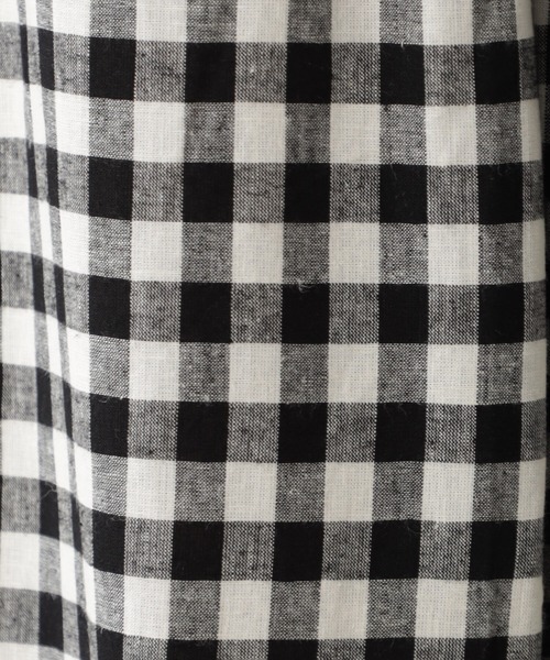 FOUND GOOD（ファウンドグッド）の「麻混タックスカーチョ（その他パンツ・レディース・ブラック/イエロー系5/グレー系1/グレー系・S/M/L）」の16枚目の写真