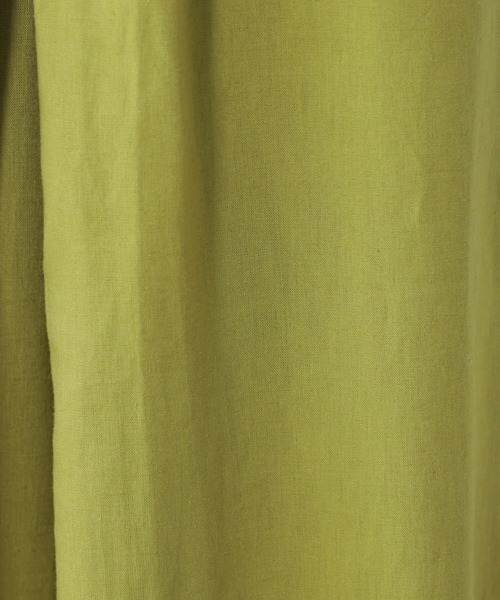 FOUND GOOD（ファウンドグッド）の「麻混タックスカーチョ（その他パンツ・レディース・ブラック/イエロー系5/グレー系1/グレー系・S/M/L）」の19枚目の写真