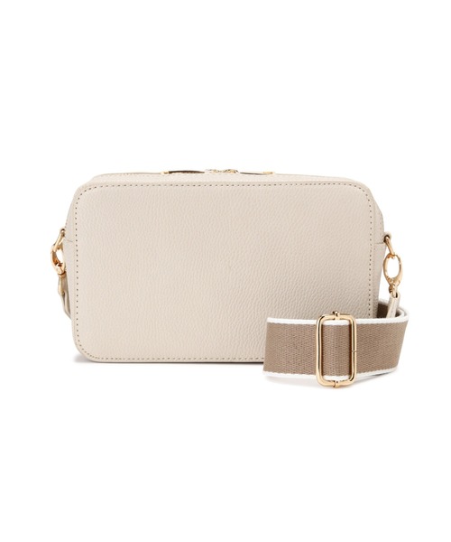 FREE'S MART（フリーズマート）の「◇Ｗジップバッグ（ショルダーバッグ・レディース・ブラウン系その他/ブラック/ホワイト・ﾌﾘ-）」の5枚目の写真