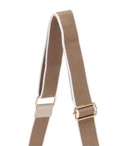 FREE'S MART（フリーズマート）の「◇Ｗジップバッグ（ショルダーバッグ・レディース・ブラウン系その他/ブラック/ホワイト・ﾌﾘ-）」の10枚目の写真