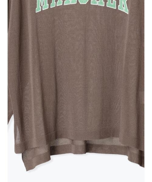 Lugnoncure（ルノンキュール）の「柄アソートシアーニットプルオーバー（ニット/セーター・レディース・オフホワイト/ブラック/ベージュ・F）」の4枚目の写真