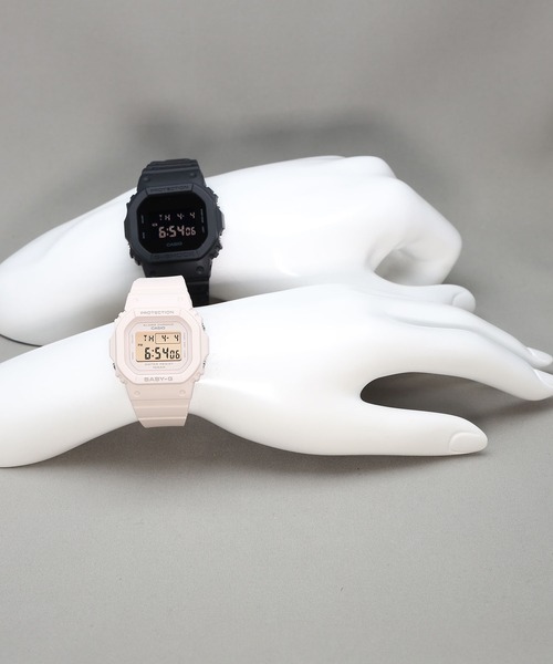 G-SHOCK（ジーショック）の「Pair Model / DW-5600UBB-1JF × BGD-565U-4JF（デジタル腕時計・メンズ・ブラック系その他/ブラック×ピンク・FREE）」の14枚目の写真