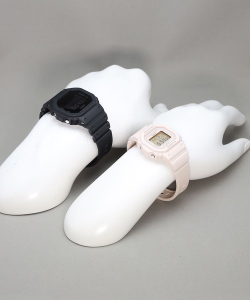 G-SHOCK（ジーショック）の「Pair Model / DW-5600UBB-1JF × BGD-565U-4JF（デジタル腕時計・メンズ・ブラック系その他/ブラック×ピンク・FREE）」の15枚目の写真
