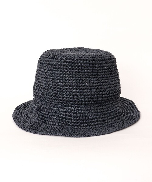 halo commodity(ハロ コモディティー)の「【halo commodity/ハロ コモディティー】Chip Dome Hat h241-422 ペーパーハット(ハット・メンズ・ダークブラウン/ベージュ/ネイビー/グレー系その他2・FREE)」の4枚目の写真