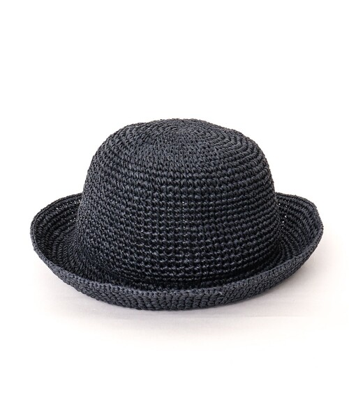 halo commodity(ハロ コモディティー)の「【halo commodity/ハロ コモディティー】Chip Dome Hat h241-422 ペーパーハット(ハット・メンズ・ダークブラウン/ベージュ/ネイビー/グレー系その他2・FREE)」の5枚目の写真
