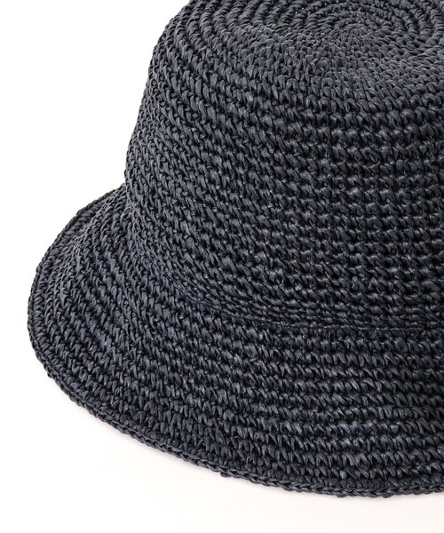 halo commodity(ハロ コモディティー)の「【halo commodity/ハロ コモディティー】Chip Dome Hat h241-422 ペーパーハット(ハット・メンズ・ダークブラウン/ベージュ/ネイビー/グレー系その他2・FREE)」の7枚目の写真