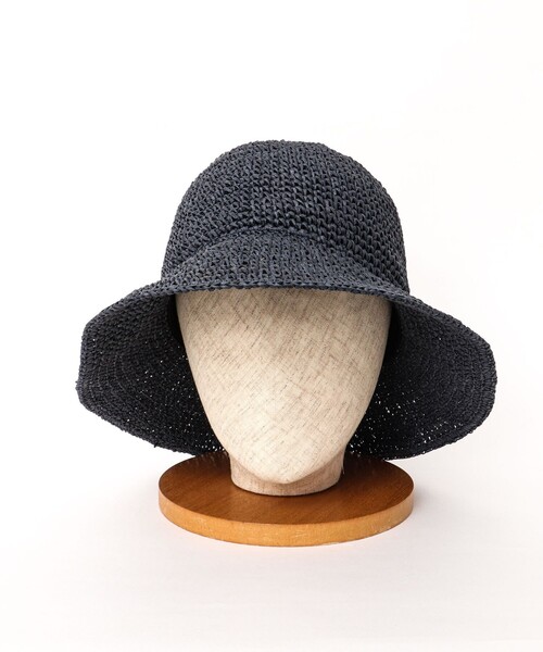 halo commodity(ハロ コモディティー)の「【halo commodity/ハロ コモディティー】Chip Dome Hat h241-422 ペーパーハット(ハット・メンズ・ダークブラウン/ベージュ/ネイビー/グレー系その他2・FREE)」の11枚目の写真