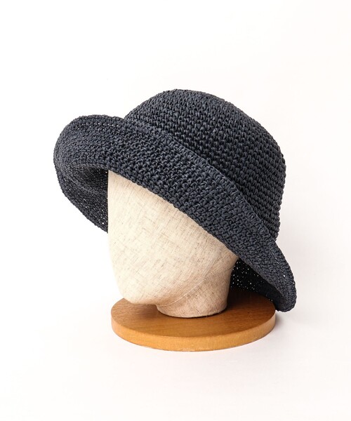 halo commodity(ハロ コモディティー)の「【halo commodity/ハロ コモディティー】Chip Dome Hat h241-422 ペーパーハット(ハット・メンズ・ダークブラウン/ベージュ/ネイビー/グレー系その他2・FREE)」の13枚目の写真
