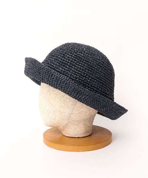 halo commodity(ハロ コモディティー)の「【halo commodity/ハロ コモディティー】Chip Dome Hat h241-422 ペーパーハット(ハット・メンズ・ダークブラウン/ベージュ/ネイビー/グレー系その他2・FREE)」の14枚目の写真