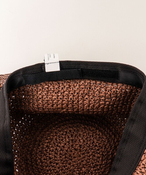 halo commodity(ハロ コモディティー)の「【halo commodity/ハロ コモディティー】Chip Dome Hat h241-422 ペーパーハット(ハット・メンズ・ダークブラウン/ベージュ/ネイビー/グレー系その他2・FREE)」の22枚目の写真