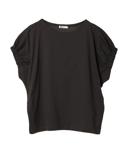 CRAFT STANDARD BOUTIQUE(クラフトスタンダードブティック)の「UVカット / ギャザースリーブプルオーバー(Tシャツ/カットソー・レディース・ブラック/アイボリー/チャコールグレー/オフホワイト・L/M)」の11枚目の写真