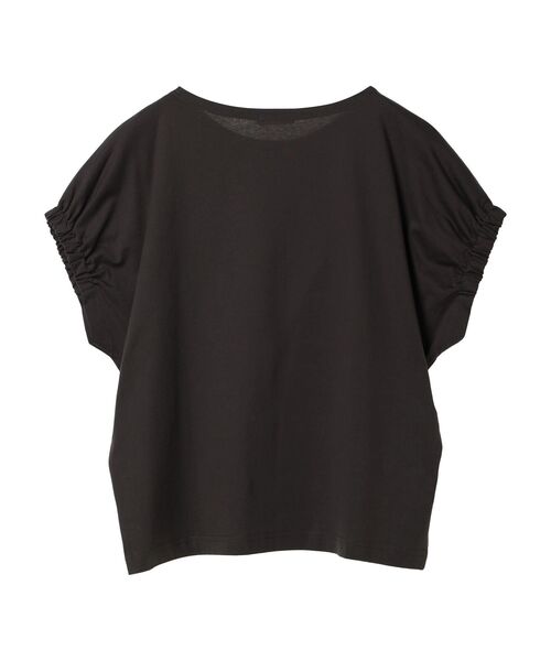 CRAFT STANDARD BOUTIQUE(クラフトスタンダードブティック)の「UVカット / ギャザースリーブプルオーバー(Tシャツ/カットソー・レディース・ブラック/アイボリー/チャコールグレー/オフホワイト・L/M)」の12枚目の写真