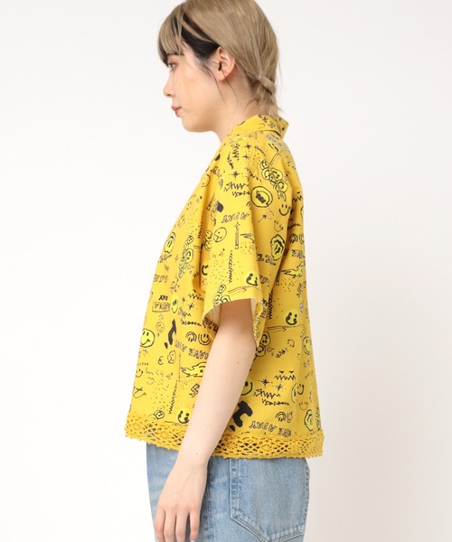 セール】B2826 ニコ総柄シャツ（シャツ/ブラウス）｜RNA（アール