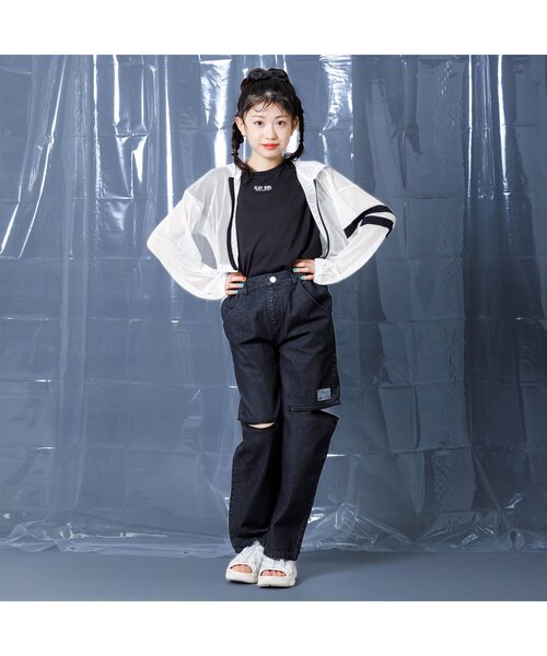 algy(アルジー)の「【ACTIVE】ジップデザインデニムロングパンツ(デニムパンツ・キッズ・ブラック/サックスブルー・XX-SMALL/MEDIUM/X-SMALL/SMALL)」の17枚目の写真