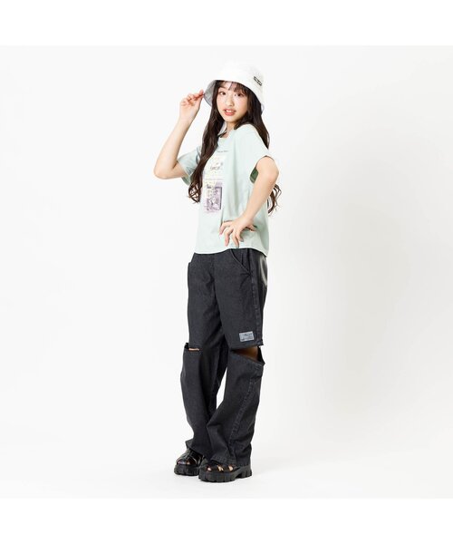algy(アルジー)の「【ACTIVE】ジップデザインデニムロングパンツ(デニムパンツ・キッズ・ブラック/サックスブルー・XX-SMALL/MEDIUM/X-SMALL/SMALL)」の19枚目の写真