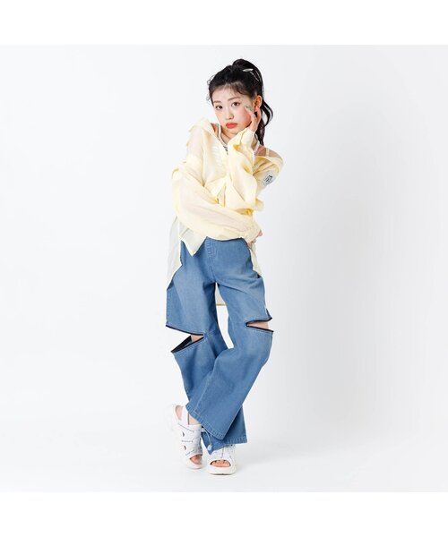 algy(アルジー)の「【ACTIVE】ジップデザインデニムロングパンツ(デニムパンツ・キッズ・ブラック/サックスブルー・XX-SMALL/MEDIUM/X-SMALL/SMALL)」の20枚目の写真
