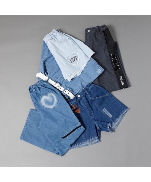 algy(アルジー)の「【ACTIVE】ジップデザインデニムロングパンツ(デニムパンツ・キッズ・ブラック/サックスブルー・XX-SMALL/MEDIUM/X-SMALL/SMALL)」の16枚目の写真