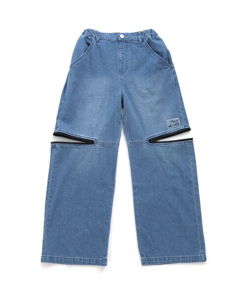algy(アルジー)の「【ACTIVE】ジップデザインデニムロングパンツ(デニムパンツ・キッズ・ブラック/サックスブルー・XX-SMALL/MEDIUM/X-SMALL/SMALL)」の10枚目の写真