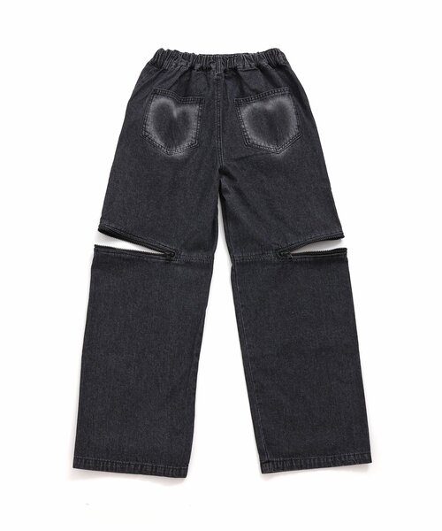 algy(アルジー)の「【ACTIVE】ジップデザインデニムロングパンツ(デニムパンツ・キッズ・ブラック/サックスブルー・XX-SMALL/MEDIUM/X-SMALL/SMALL)」の9枚目の写真