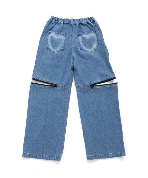 algy(アルジー)の「【ACTIVE】ジップデザインデニムロングパンツ(デニムパンツ・キッズ・ブラック/サックスブルー・XX-SMALL/MEDIUM/X-SMALL/SMALL)」の8枚目の写真