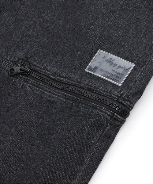 algy(アルジー)の「【ACTIVE】ジップデザインデニムロングパンツ(デニムパンツ・キッズ・ブラック/サックスブルー・XX-SMALL/MEDIUM/X-SMALL/SMALL)」の3枚目の写真
