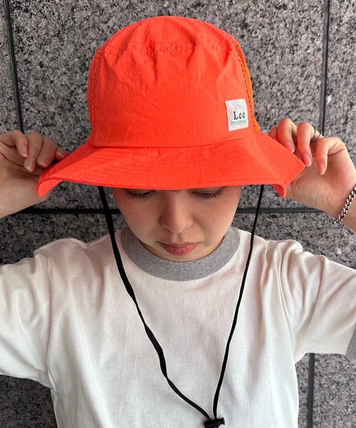 Lee（リー）の「LEE / MESH HAT / LA0650（ハット・レディース・ブラック/ホワイト/パープル/オレンジ・ONESIZE）」の4枚目の写真