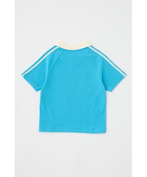 MOUSSY（マウジー）の「TINY SOCCER シャツ（Tシャツ/カットソー・レディース・ライトブルー/ライトイエロー/ネイビー/オフホワイト・FREE）」の12枚目の写真