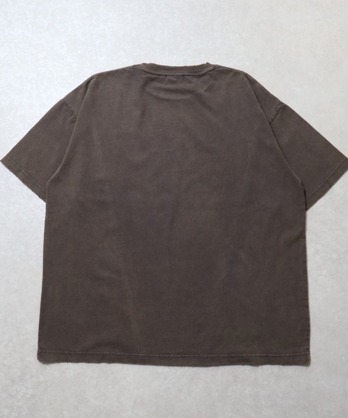 Salong hameu（サロン ハミュー）の「ヴィンテージライクなリメイク風バンドTシャツ メンズ レディース/半袖ロックT（Tシャツ/カットソー・メンズ・ブラック/ダークグレー・M/L）」の6枚目の写真