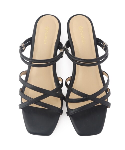 ITS'DEMO(イッツデモ)の「◆【M・Lサイズ展開】2WAYサンダル(サンダル・レディース・ライトオレンジ系/ブロンズ/アイボリー/ブラック・38/40)」の8枚目の写真