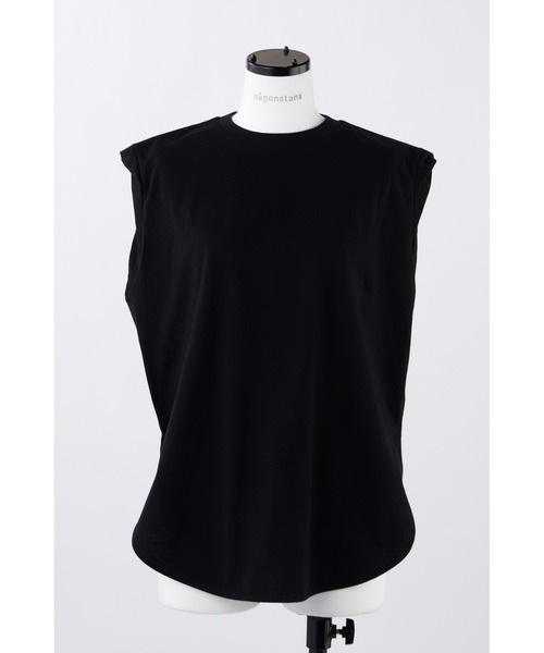 ソフト天竺 Round hem タンクトップ