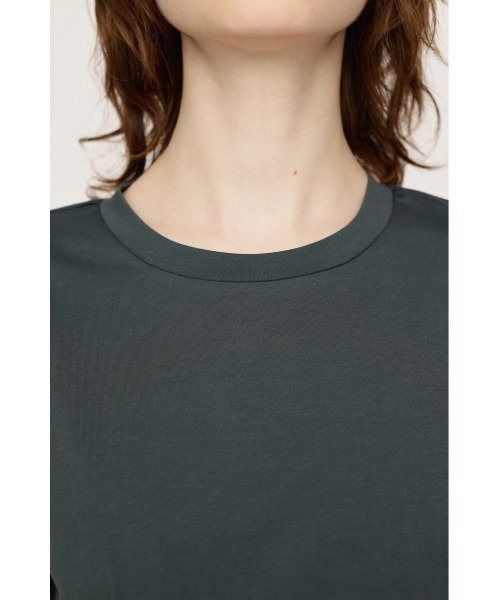 SLY(スライ)の「BASIC CREW NECK T/T ベーシック クルーネック タンクトップ(Tシャツ/カットソー・レディース・ホワイト/ライトブルー/ブラック/ダークグレー・FREE)」の11枚目の写真