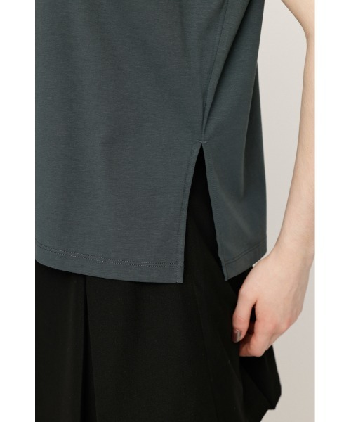 SLY(スライ)の「BASIC CREW NECK T/T ベーシック クルーネック タンクトップ(Tシャツ/カットソー・レディース・ホワイト/ライトブルー/ブラック/ダークグレー・FREE)」の13枚目の写真
