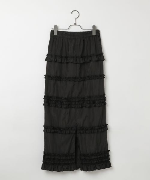 PAGEBOY(ページボーイ)の「フリルナロースカート(スカート・レディース・グレー/ブルー/ブラック・FREE)」の16枚目の写真