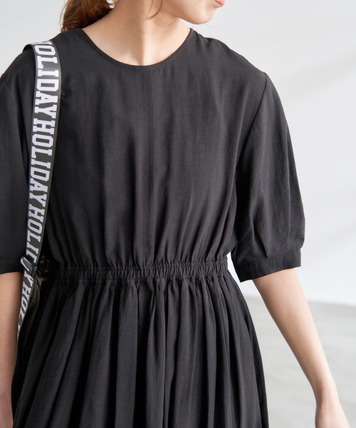 Spick & Span(スピックアンドスパン)の「バックオープンワンピース(ワンピース・レディース・ブラック・FREE)」の8枚目の写真