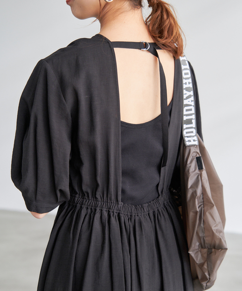 Spick & Span(スピックアンドスパン)の「バックオープンワンピース(ワンピース・レディース・ブラック・FREE)」の9枚目の写真